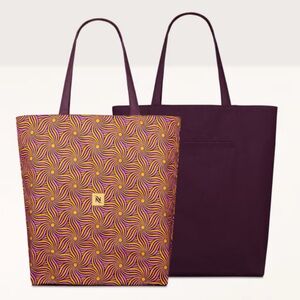Nespresso Limited Edition Reversible Reusable Festive Tote NWT